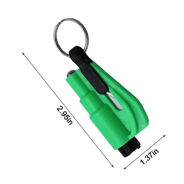 Car Safety Hammer Keychain