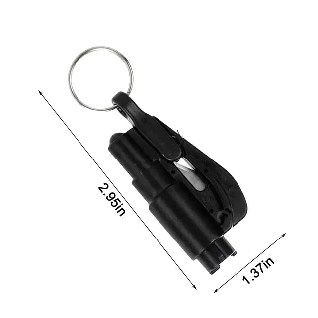 Car Safety Hammer Keychain